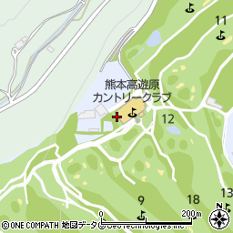 高遊原カントリークラブ周辺の地図