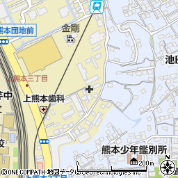訪問介護事業所 上熊本苑周辺の地図
