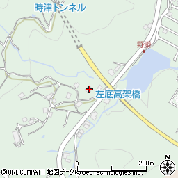 長崎県西彼杵郡時津町左底郷1382周辺の地図