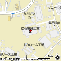 松石電設工業周辺の地図