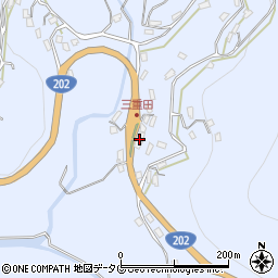 長崎県長崎市三重田町436周辺の地図