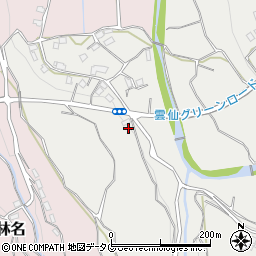 長崎県雲仙市吾妻町布江名1342周辺の地図