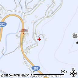 長崎県長崎市三重田町2896周辺の地図
