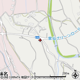 長崎県雲仙市吾妻町布江名1345周辺の地図