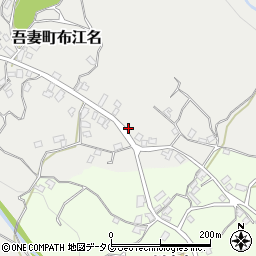 長崎県雲仙市吾妻町布江名839周辺の地図