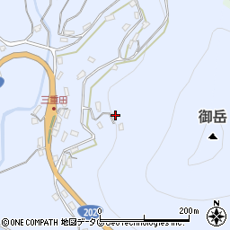 長崎県長崎市三重田町2897周辺の地図