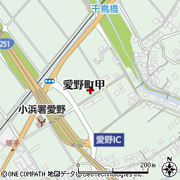長崎県雲仙市愛野町甲4367周辺の地図