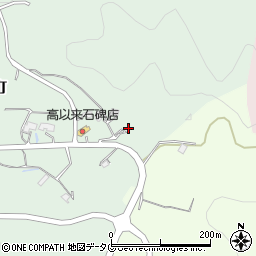 長崎県諫早市栗面町677周辺の地図