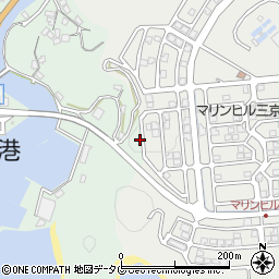 三京西公園周辺の地図