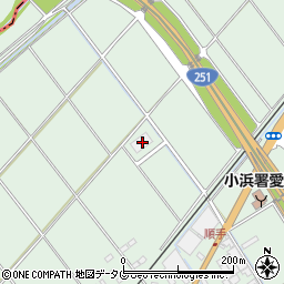長崎県雲仙市愛野町甲4222-1周辺の地図