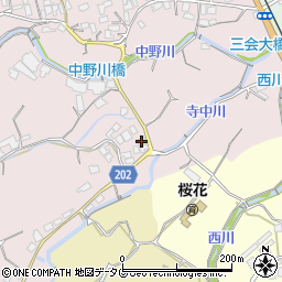 長崎県島原市寺中町2603-3周辺の地図