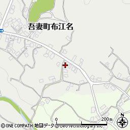 長崎県雲仙市吾妻町布江名894周辺の地図