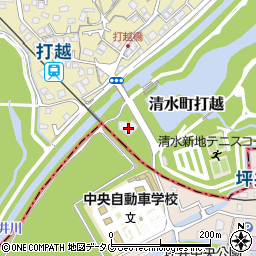 熊本県熊本市北区清水町大字打越103-1周辺の地図