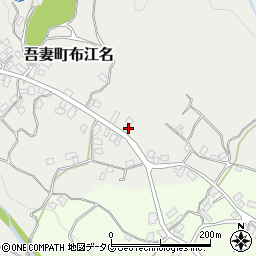 長崎県雲仙市吾妻町布江名825周辺の地図