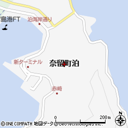 長崎県五島市奈留町泊周辺の地図