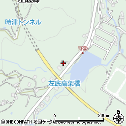 長崎県西彼杵郡時津町左底郷1340周辺の地図