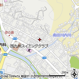 片岡産業有限会社　長与営業所周辺の地図
