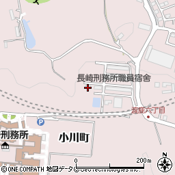 長崎刑務所　分類周辺の地図