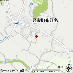 長崎県雲仙市吾妻町布江名922周辺の地図