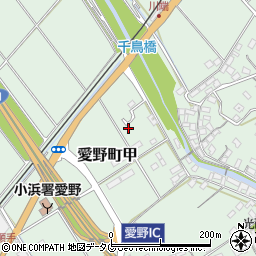 長崎県雲仙市愛野町甲4527-8周辺の地図