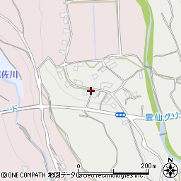 長崎県雲仙市吾妻町布江名1314周辺の地図