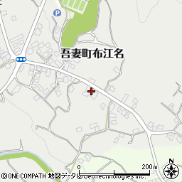 長崎県雲仙市吾妻町布江名920周辺の地図