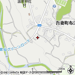 長崎県雲仙市吾妻町布江名940周辺の地図