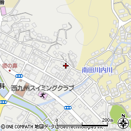 長崎県西彼杵郡長与町嬉里郷479-7周辺の地図