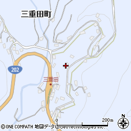 長崎県長崎市三重田町2767周辺の地図