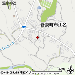 長崎県雲仙市吾妻町布江名923周辺の地図