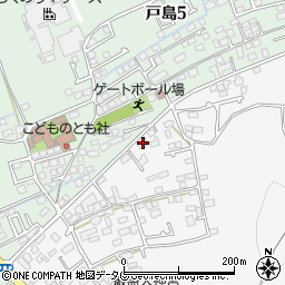 桂自動車整備工場周辺の地図