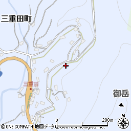 長崎県長崎市三重田町2798周辺の地図