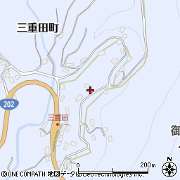 長崎県長崎市三重田町2777周辺の地図