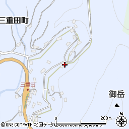 長崎県長崎市三重田町2498周辺の地図