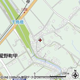 長崎県雲仙市愛野町新崎周辺の地図