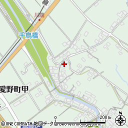 長崎県雲仙市愛野町新崎周辺の地図