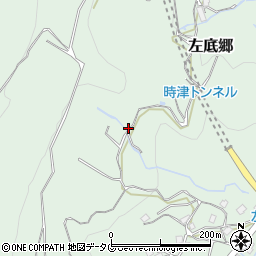 長崎県西彼杵郡時津町左底郷1443周辺の地図