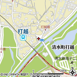 熊本県熊本市北区打越町5周辺の地図
