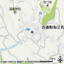 長崎県雲仙市吾妻町布江名781周辺の地図