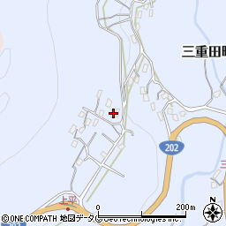長崎県長崎市三重田町1124周辺の地図