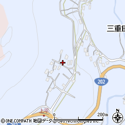 長崎県長崎市三重田町1117周辺の地図