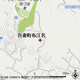 長崎県雲仙市吾妻町布江名813周辺の地図