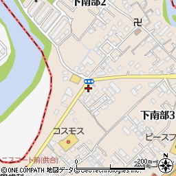 熊本個人タクシー事業協同組合周辺の地図
