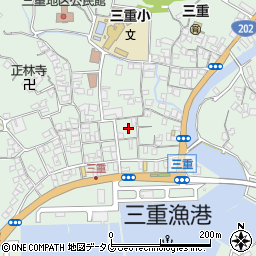 長崎県長崎市三重町周辺の地図
