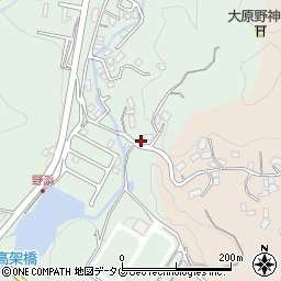 長崎県西彼杵郡時津町左底郷1275周辺の地図
