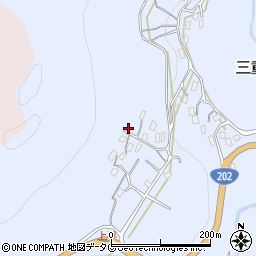 長崎県長崎市三重田町1088周辺の地図