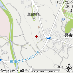 長崎県雲仙市吾妻町布江名954周辺の地図