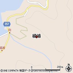 高知県幡多郡大月町橘浦周辺の地図