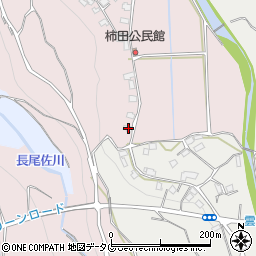 長崎県雲仙市吾妻町栗林名594周辺の地図