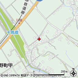 長崎県雲仙市愛野町甲1-4周辺の地図